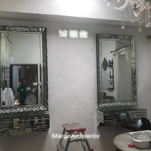 Cermin Dinding venetian mirror