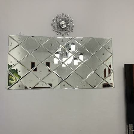 Cermin dinding bevel wajik DD 03011